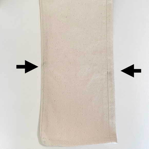 NWT Imogene + Willie James Jean Slim Straight Natural Seeded Selvedge Denim 25 - Picture 12 of 16